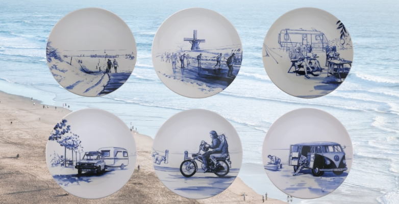 Retro Plates - New Dutch History