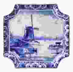 Applique "Amsterdam Canals" - 19 cm