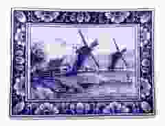 Applique "Molenlandschap" , 15 cm 