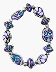Bracelet Delft Blue A107 Tulips