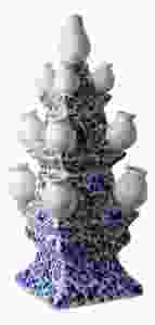 Grote Sierlijke Bloem Tulpenvaas XL - 3-delig