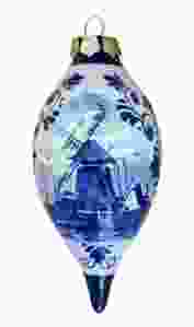 Christmas ornament decorated with windmill