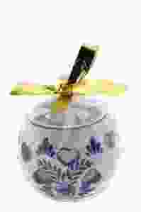 Delfts blauw Partylichtje Bloemen en Molen