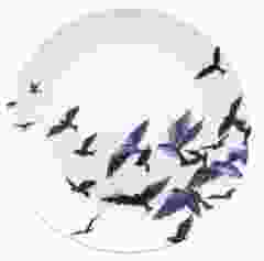 Wandbord "vogels", 20 cm 