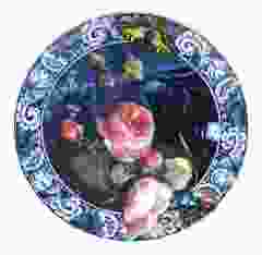 Wandbord "Bloemen van de Gouden Eeuw", 26 cm 