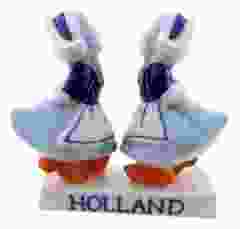 Kussend Paartje Boerin-Boerin