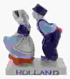 Delft Blue Kissing Couple, 10 cm 
