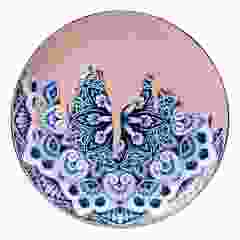 Wandbord "Mandala Roze"