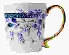 Mok Faience gouden rand