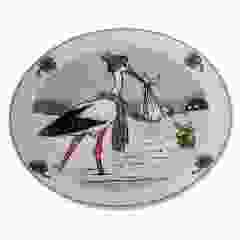 Geboortebordje Ooievaar, Winter