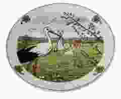 Geboortebordje Ooievaar, Lente