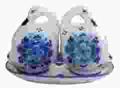 Salt and pepper shakers Swan couple