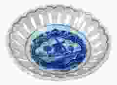 Serving dish Windmill delfts blue