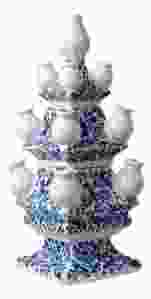 Sierlijke bloemen Tulpenvaas, 3 delig, 40 cm