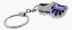 Keychain with 1 Delft blue clog
