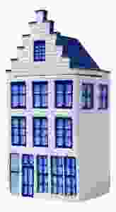 Voorraadpot Grachtenpand Trapgevel