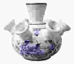 Tulip vase Windmill Landscape - Modern, Small