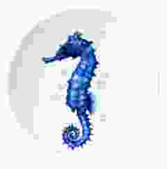 Wandbord "Het Zeepaardje" , 16 cm