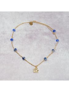 Ketting bedel kussend paar