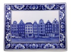 Applique "Grachtenpanden" , 15.5 cm