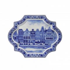 Applique "Amsterdamse Grachtenpanden" , 22.5 cm