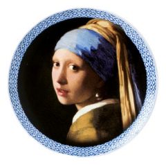 Wall plate "Girl with Pearl", size 20 cm