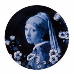 Plate "Johannes Vermeer - Girl with Pearl", 26 cm