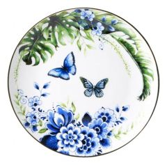 Wallplate "Butterfly Garden", dimension 20 cm