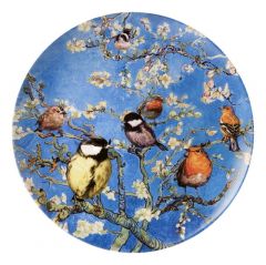 Wall plate "Birds & Van Gogh",size 31 cm