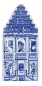 Koelkastmagneet Grachtenhuis 9