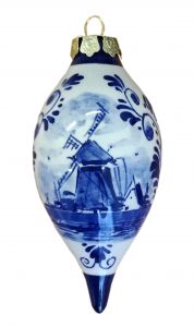 Christmas ornament decorated with windmill