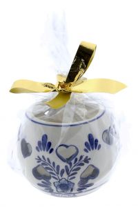 Delfts blauw Partylichtje Bloemen en Molen