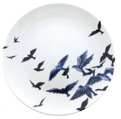 Wandbord "vogels", 20 cm