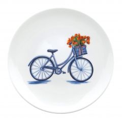 Wandbord "fiets", 16 cm