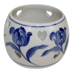 Delft blue party light "Flowers"