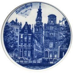 Koelkastmagneet rond Amsterdam Zuiderkerk