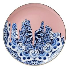 Wandbord "Mandala Roze"