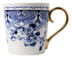 Mok Majolica gouden rand