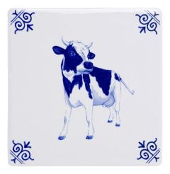 Tegel "Koe", 13 cm