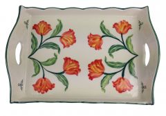Serving tray Orange Tulip