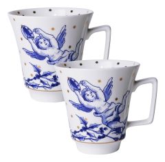 Theemok Kerstengel set van 2