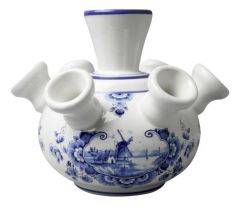 Tulip vase Windmill Landscape - Modern, Small