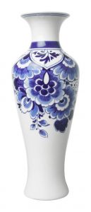 Vaas "Bloemen" - slank