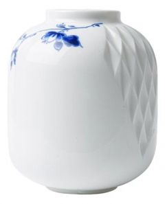 Design Vaas "Blauw Vouw 3"