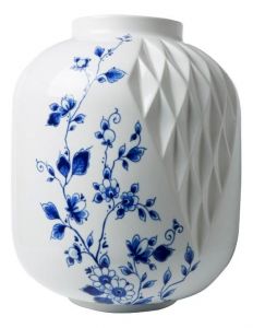 Design Vase "Blue Fold XL"